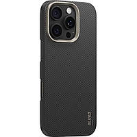 Чохол Blueo Bi-Texture Magnetic 600D Air Aramid Fiber для Apple iPhone 16 Pro Max Black (BL011-I16PMBGR) [115119]