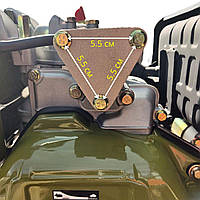 Двигун дизельний на мотоблок DE6-1(4.00-10)