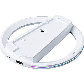 Підставка для консолі AOLION AL-P5439 RGB для PS5 White [131570]