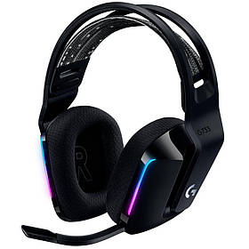 Ігрові навушники Logitech G733 Lightspeed Wireless RGB Black (981-000864) [64404]