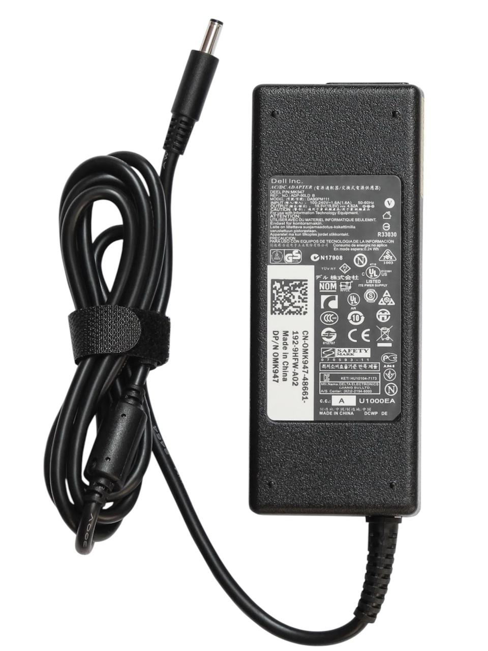 Оригінальний мережевий блок живлення для ноутбука Dell 19.5V 4.62A 90W 4.5*3.0 mm прямокутний