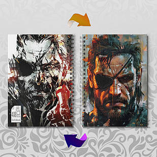 Скетчбук А5 48 арк. 150 гр.м² Metal Gear Solid 004