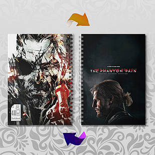 Скетчбук А5 48 арк. 150 гр.м² Metal Gear Solid 005