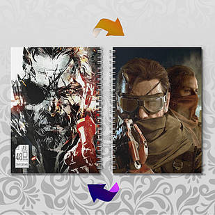 Скетчбук А5 48 арк. 150 гр.м² Metal Gear Solid 006