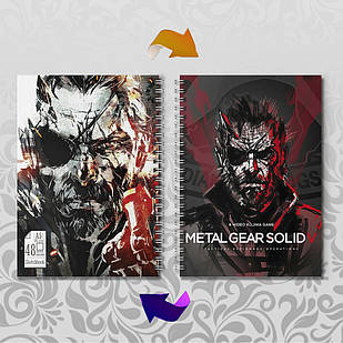 Скетчбук А5 48 арк. 150 гр.м² Metal Gear Solid 007