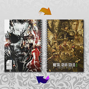 Скетчбук А5 48 арк. 150 гр.м² Metal Gear Solid 012