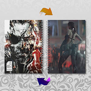 Скетчбук А5 48 арк. 150 гр.м² Metal Gear Solid 016