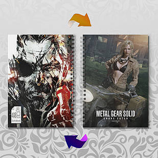 Скетчбук А5 48 арк. 150 гр.м² Metal Gear Solid 018