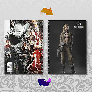 Скетчбук А5 48 арк. 150 гр.м² Metal Gear Solid 019