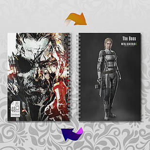 Скетчбук А5 48 арк. 150 гр.м² Metal Gear Solid 020