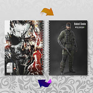 Скетчбук А5 48 арк. 150 гр.м² Metal Gear Solid 021
