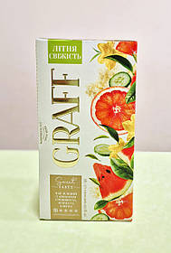 Чай Graff Літня свіжість 20 пакетів зелений