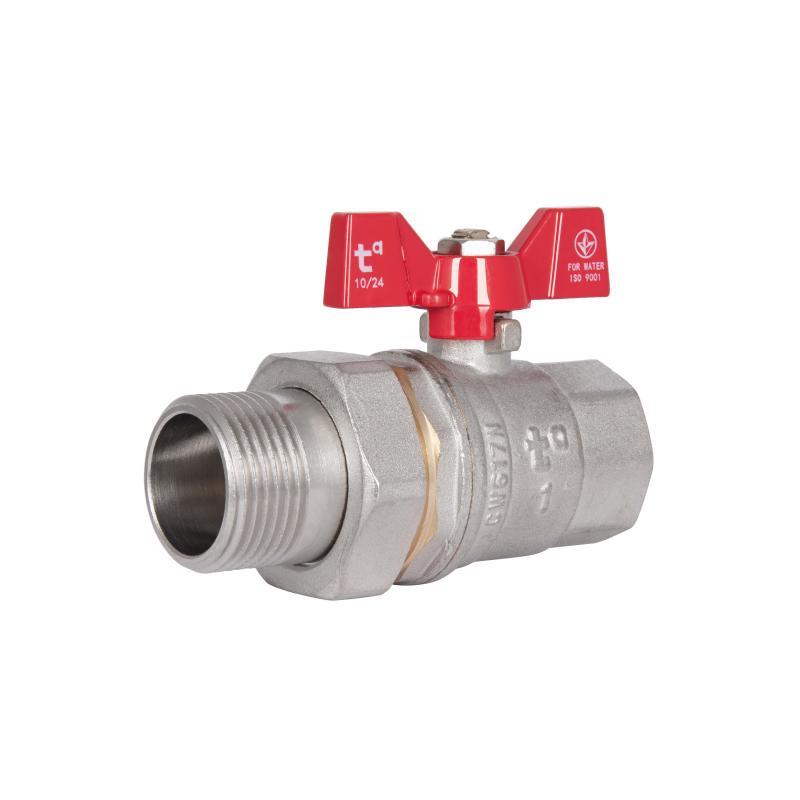 Кран кульовий "Американка" SD Plus 1" ВЗ прямий SD220W25