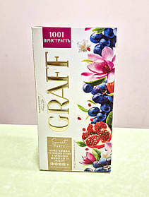 Чай Graff 1001 пристрасть 20 пакетів суміш чорного та зеленого