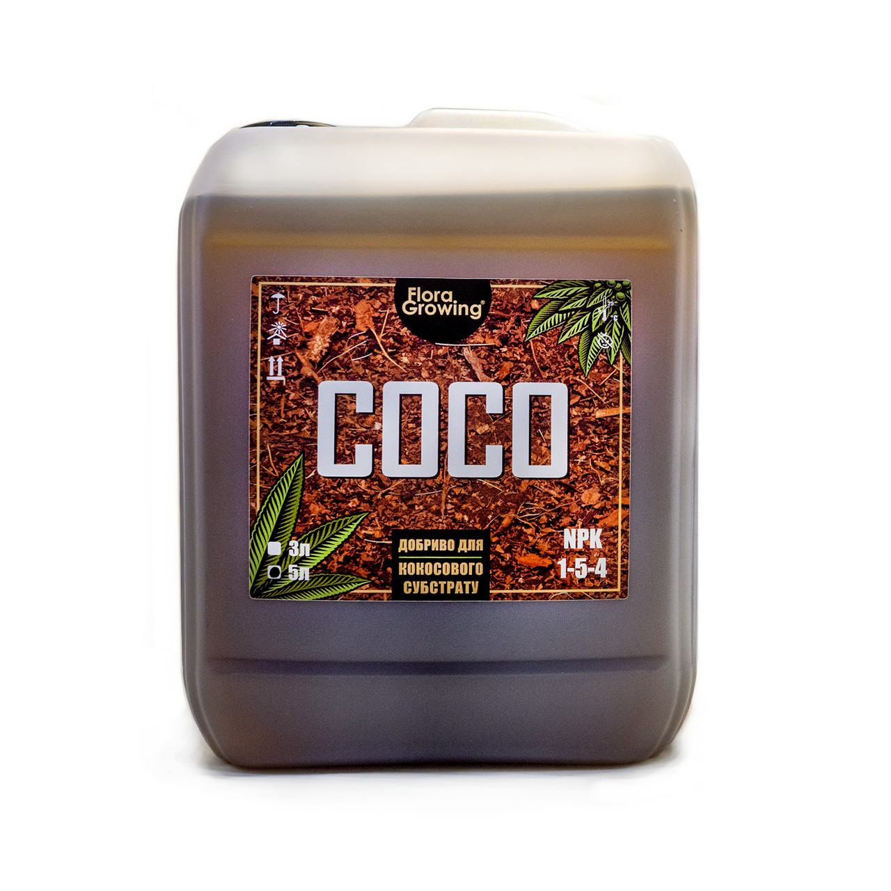 5 л Добриво Coco для вирощування на кокосовому субстраті аналог GHE, фото 1