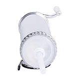 Шприц для ковбаси ручний 11×30 см горизонтальний ковбасний шприц 2 л для фаршу 3 насадки 16788-2, фото 4