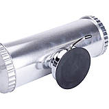 Шприц для ковбаси ручний 11×30 см горизонтальний ковбасний шприц 2 л для фаршу 3 насадки 16788-2, фото 6