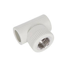 Трійник PPR Blue Ocean 25х3/4"х25 ВР, фото 3