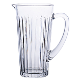 Глечик 1.2 літра зі склянками 6 штук по 320 мл графин для компоту соку води лимонаду HP-19-5, фото 4