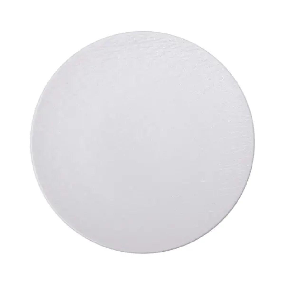 Тарілка сервірувальна порцелянова 25 см біла HP-7-723, фото 1