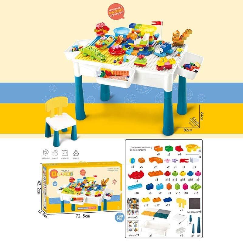 Столик з конструктором 260 елементів 6787-121, фото 1