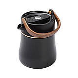 Чайник термос із датчиком температури та вакуумною ізоляцією 700 мл чорний HP-14-22B, фото 2