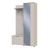 Передпокій Doros Дора Кашемір 1 ДСП/1 Дзеркало 113.5х40х192 (44900364)
