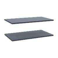 Полиці до тумби (2 шт) Doros Кассель Графіт 61.5х34.5х1.6 (41516223)