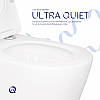 Унітаз підвісний Qtap Scorpio безободковий Ultra Quiet з сидінням Soft-close QT1433053EUQW, фото 6