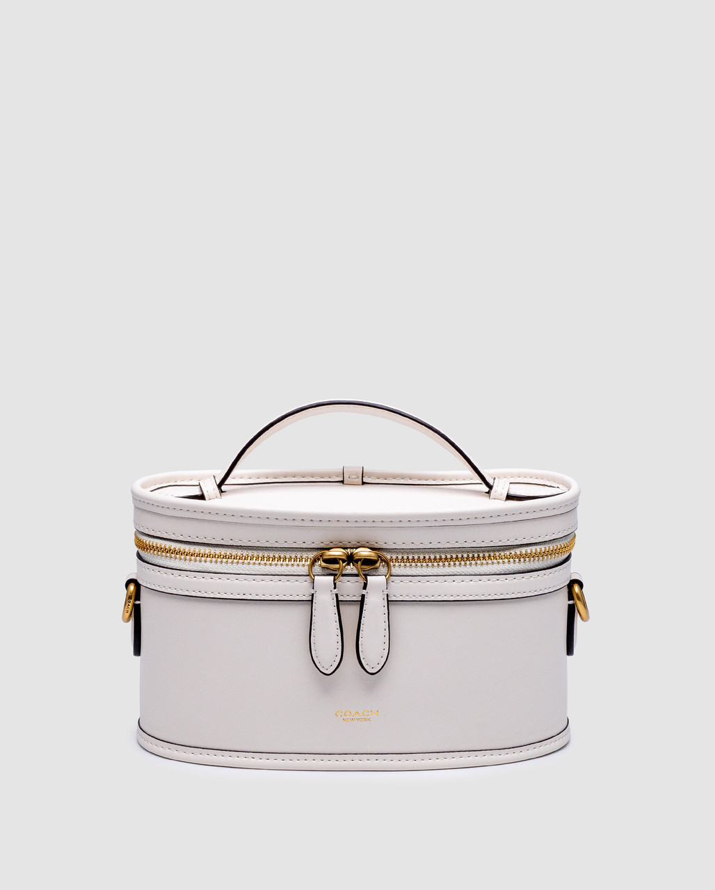 💎 Coach Trail Bag White/Gold 22 х 13 х 8.5 см, фото 1