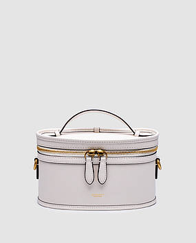 💎 Coach Trail Bag White/Gold 22 х 13 х 8.5 см