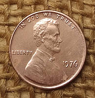 1 цент 1976 року.  США