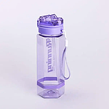 Пляшка для води багаторазова 760 мл пляшечка з трубочкою для спорту та школи HP-14-48V, фото 4
