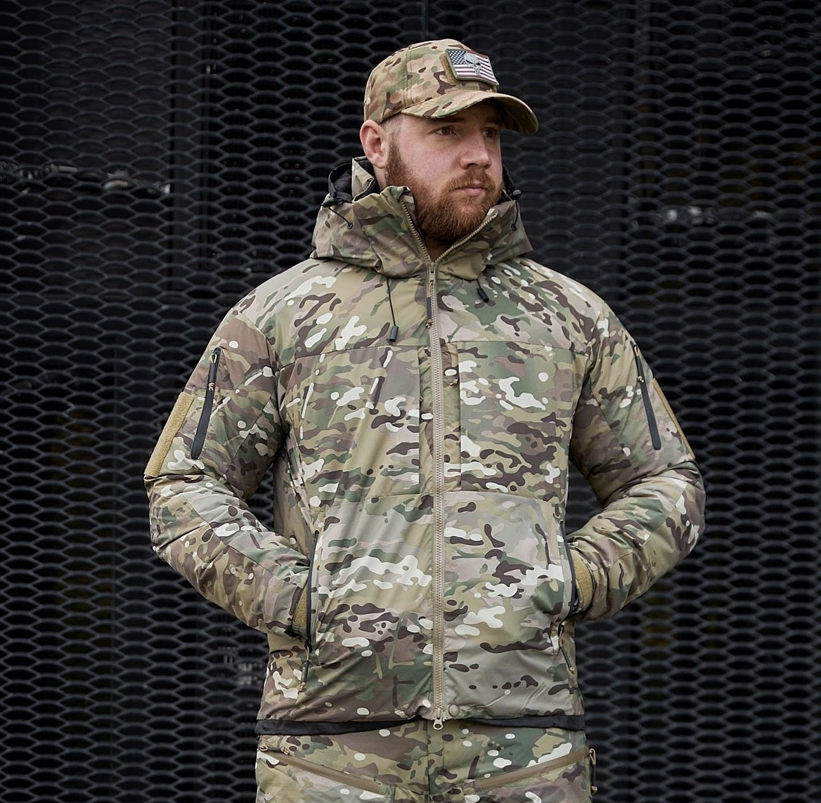 Куртка зимова еко пух Call Dragon 10.0 Мультикам Розмір S