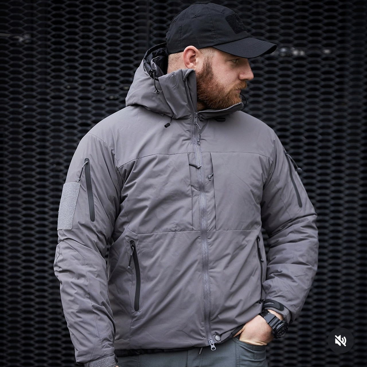 Куртка зимова еко пух Call Dragon 10.0 Сіра Розмір 2XL