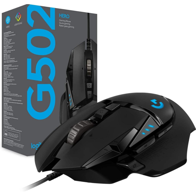 Миша ігрова Logitech G502 X датчик HERO швидкісна з регульованою кнопкою 2 режими коліщатка прокручування, фото 1