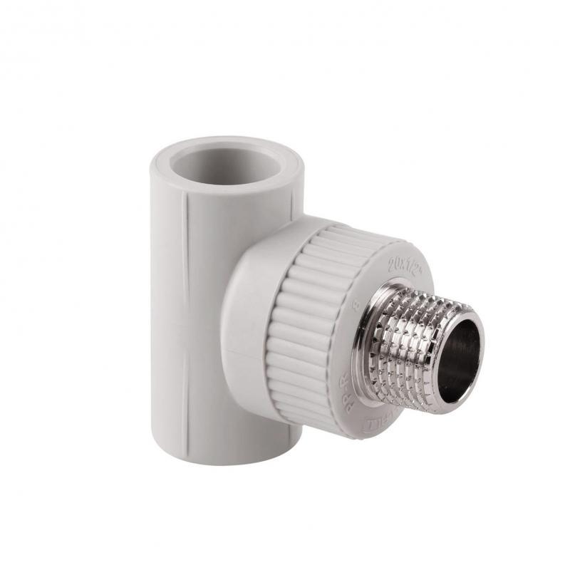 Тройник PPR Thermo Alliance 20х1/2"х20 НР, фото 1