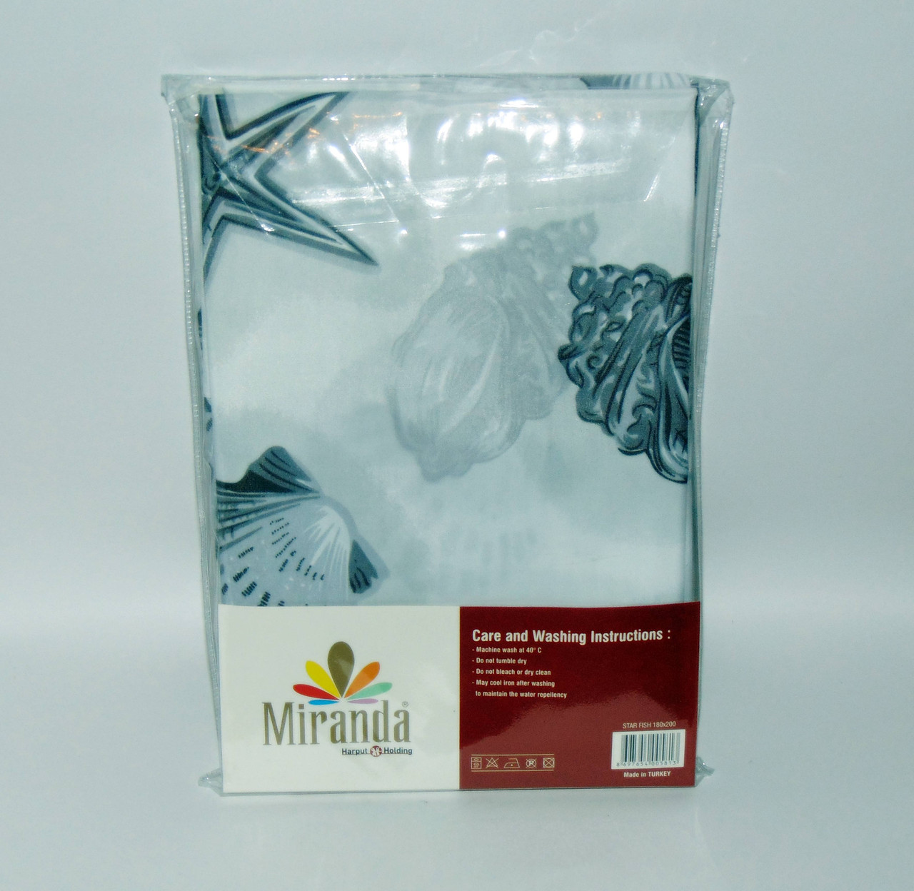 Штора для ванної кімнати MIRANDA star fish