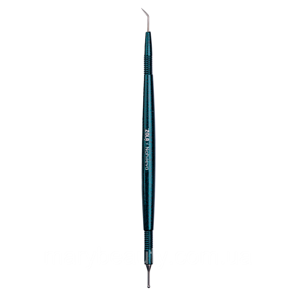 ZOLA x Nahiieva Багатофункціональний інструмент для вій зелений, фото 1