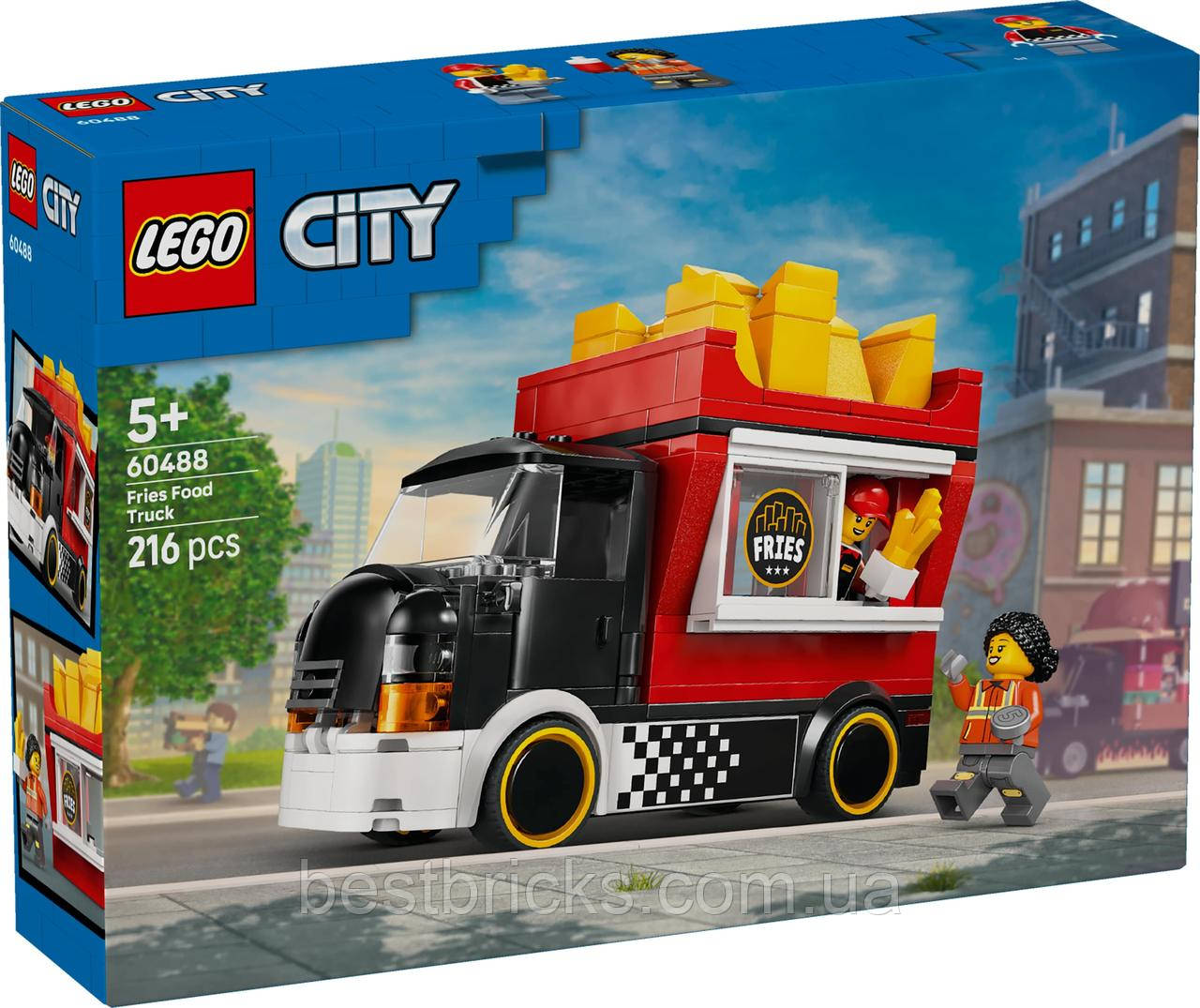 Конструктор Lego City Вантажівка з картоплею фрі 60488, фото 1