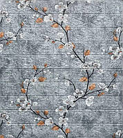 3D панели Сакура 700x770x3мм самоклеящиеся панели 3д нежная элегантность в каждом уголке