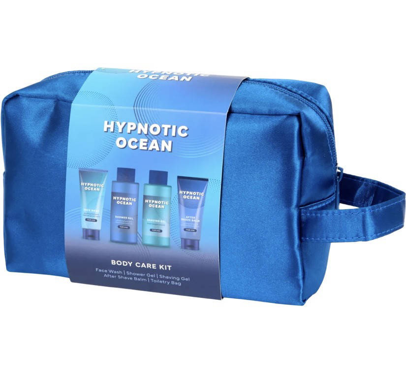 Чоловіча косметичка з доглядовим наповненням Hypnotic ocean, фото 1