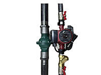 Байпас ДУ 40 (1-1/2) в сборе насос GRS 25-60-180 с клапаном диаметр (1/12) 40