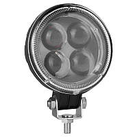 Додаткова фара для автомобіля круглої форми з спрямованим білим світлом 880Lm Brevia