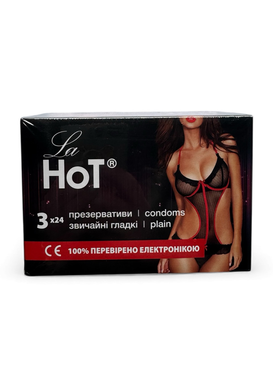 Презервативи LaHOT №3 (блок-24 уп.)