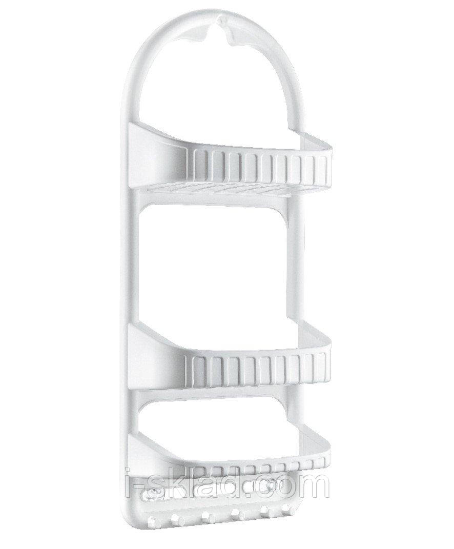 Полиця 3-ярусна пряма Dunya 09165   Белый