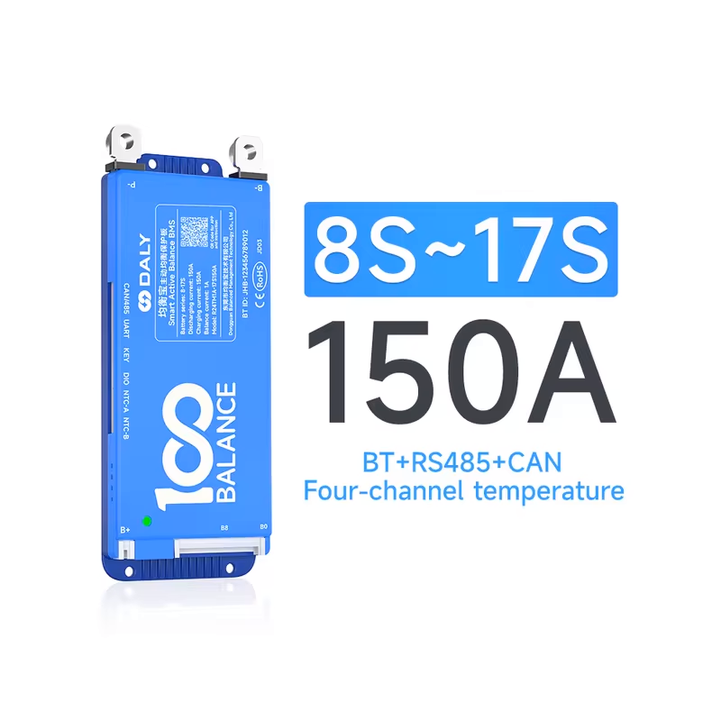 Smart BMS 1A Balance 150A 8S-17S Daly Смарт БМС з активним балансиром, фото 1