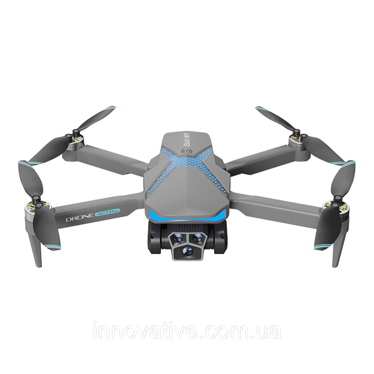 Квадрокоптер для дітей 4DRC AE7 з камерою 4K FPV та дальністю польоту до 200 м (Чорний), фото 1