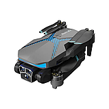 Квадрокоптер для дітей 4DRC AE7 з камерою 4K FPV та дальністю польоту до 200 м (Чорний), фото 3