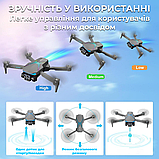 Квадрокоптер для дітей 4DRC AE7 з камерою 4K FPV та дальністю польоту до 200 м (Чорний), фото 7